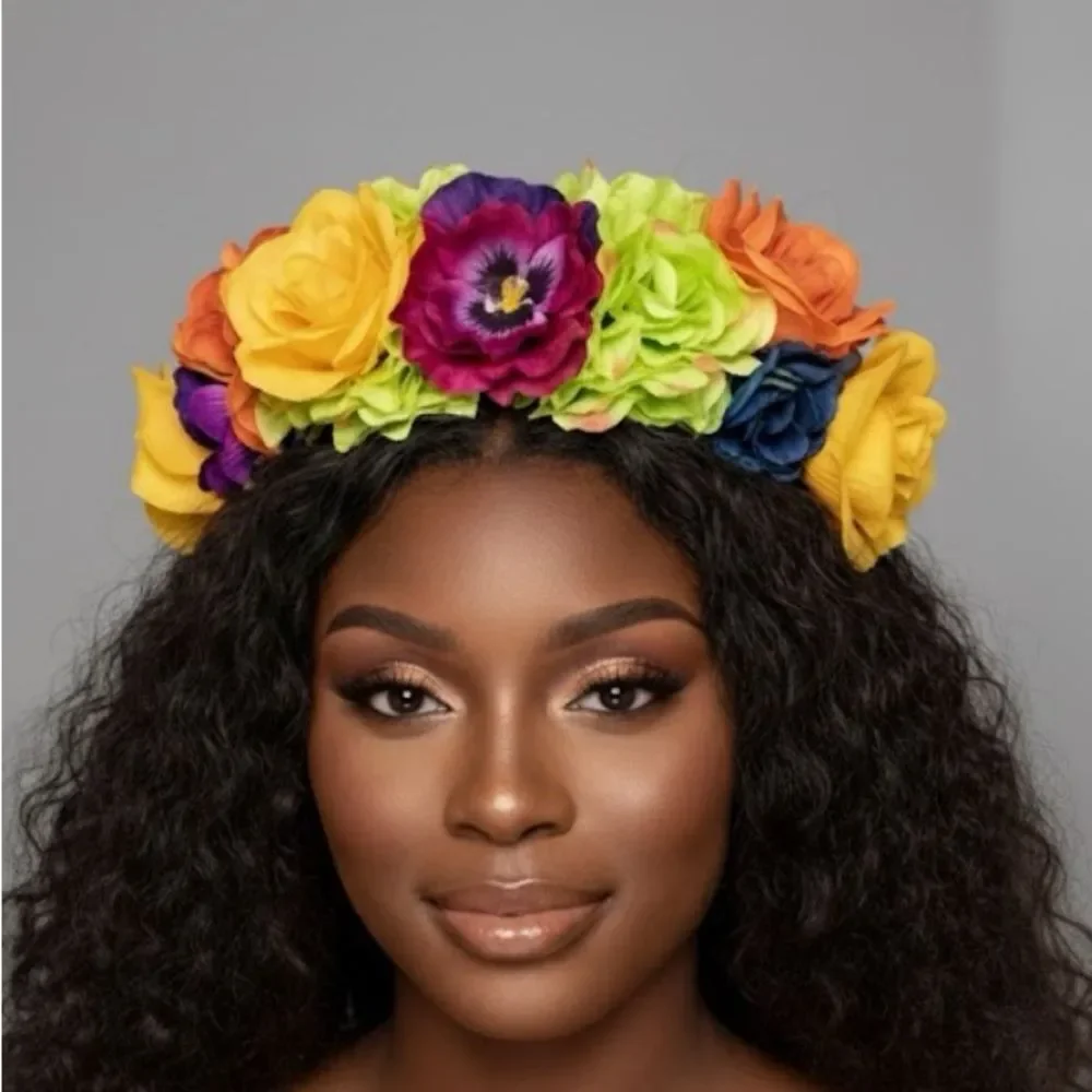 Handmade Spring/Festival/photoshoot Flower crowns - Picture 9 of 12